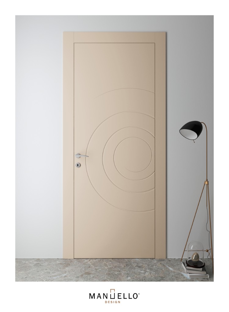 Laccato Liscio   mod. 3341 Tortora pastello